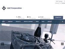 Tablet Screenshot of lnccorp.com